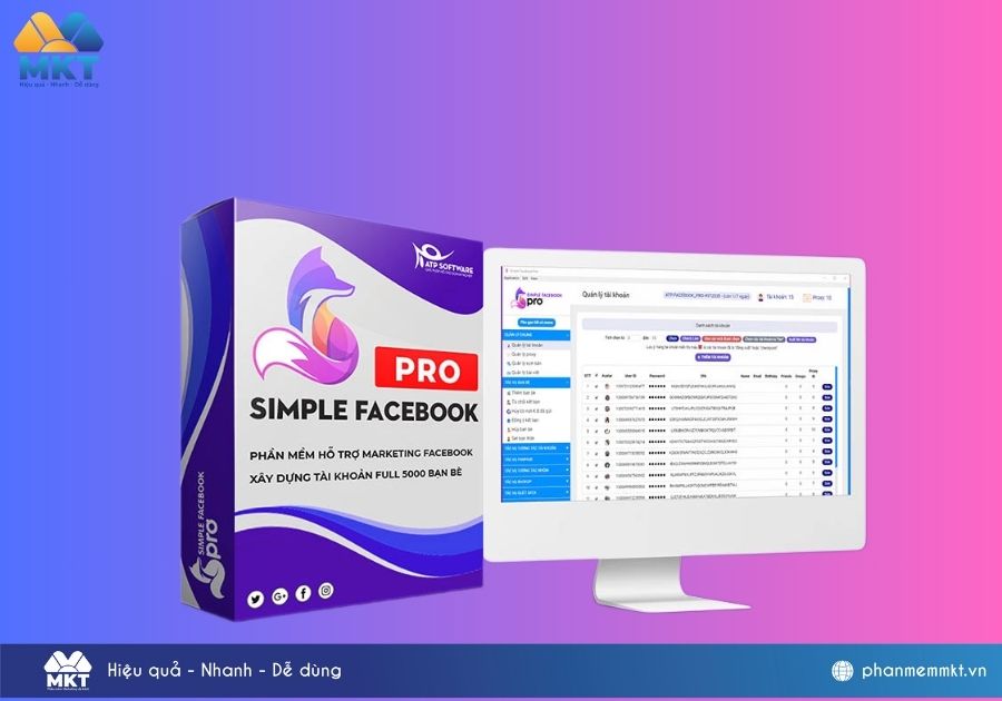 Phần mềm đăng bài Facebook Simple Facebook Pro