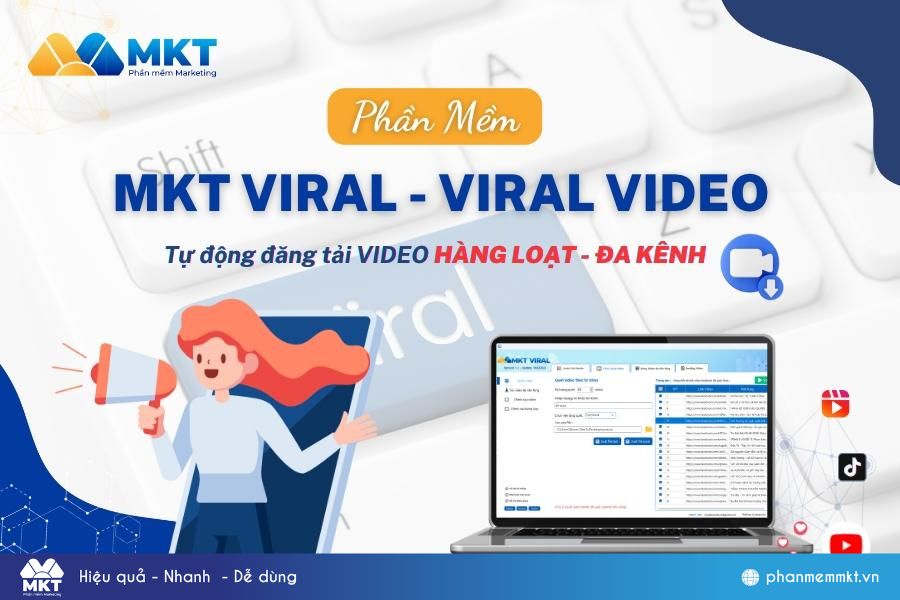Tương tác cho kênh TikTok bằng MKT Viral