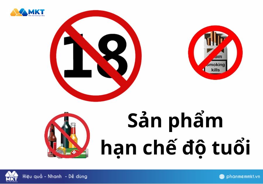 Sản phẩm hạn chế độ tuổi