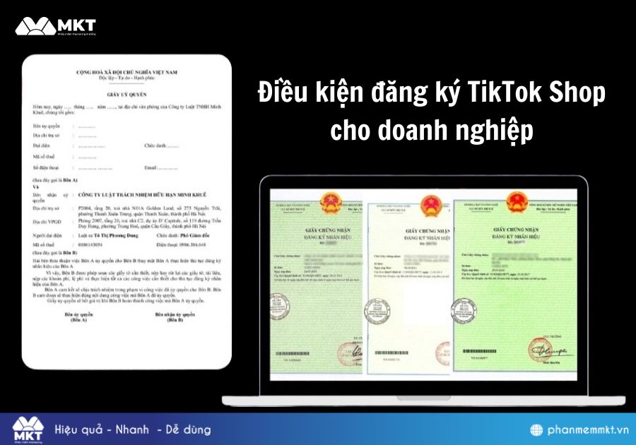 Điều kiện đăng ký TikTok Shop cho cá nhân