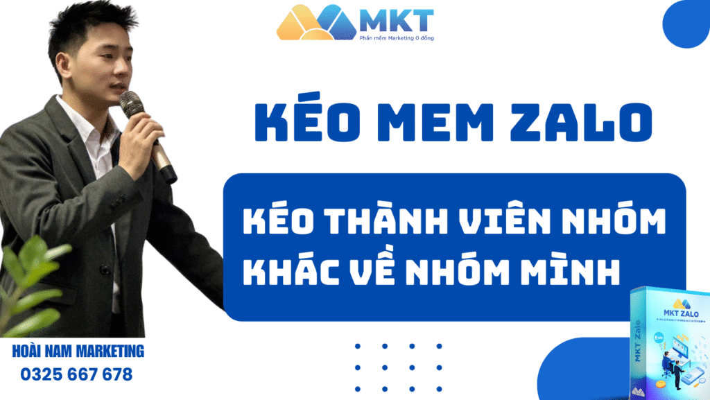 Cách kéo mem Zalo thần tốc