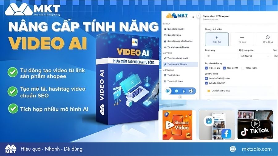 Phần mềm tạo video AI
