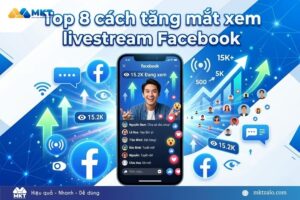 Tăng mắt xem livestream Facebook