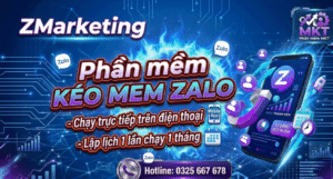 phần mềm kéo mem Zalo dùng trên điện thoại