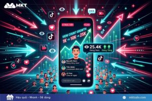 Cách tăng mắt xem livestream TikTok