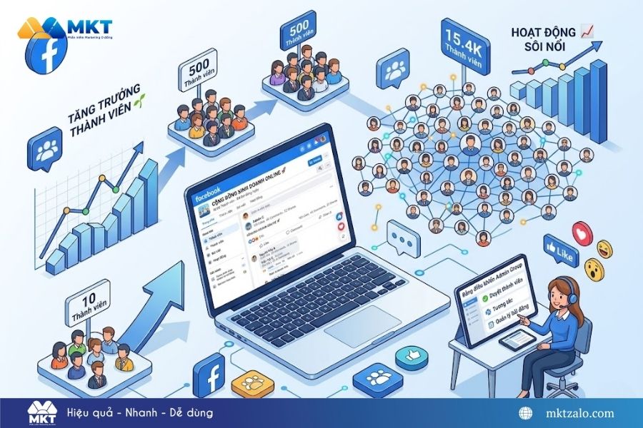 Cách xây dựng group Facebook