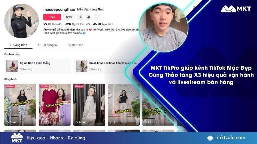 Kinh doanh thời trang trên TikTok