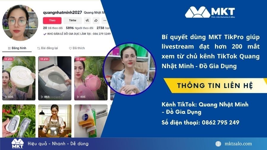 Kinh nghiệm livestream TikTok