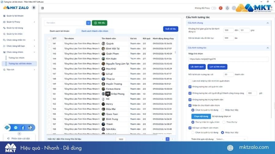 Tìm khách hàng Zalo