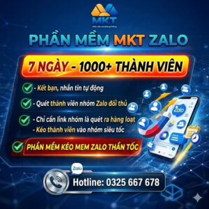 Phần mềm kéo mem Zalo