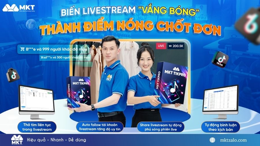 Cách seeding live TikTok
