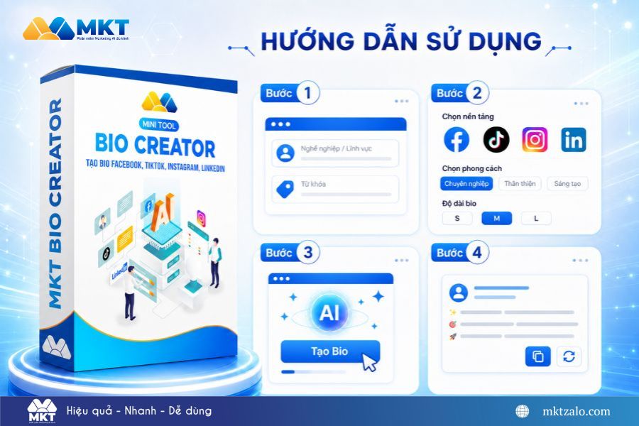 Viết bio mạng xã hội