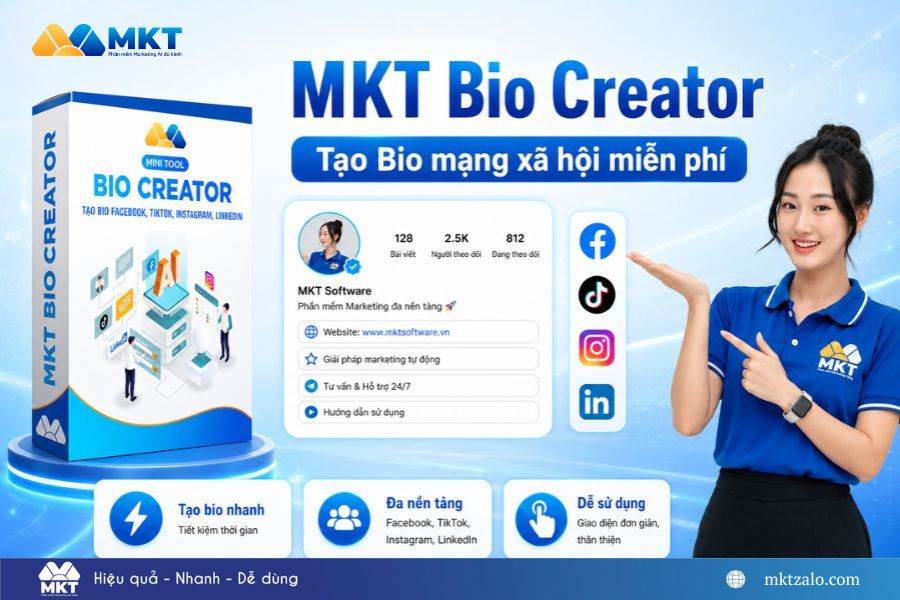 Viết bio mạng xã hội