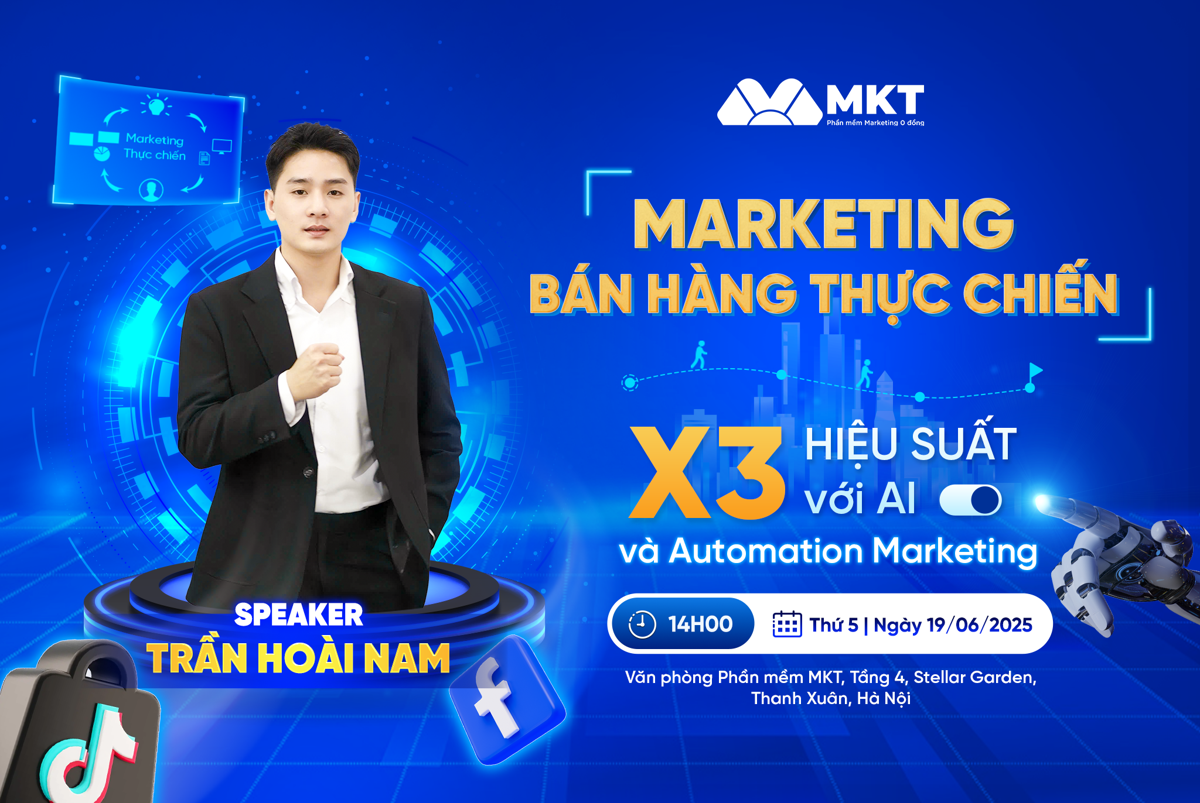 Chương trình Marketing bán hàng thực chiến với AI