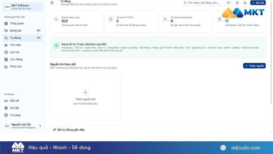 Tạo video TikTok bằng AI