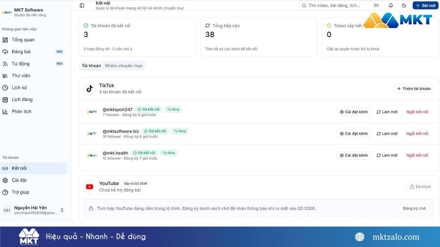 Tạo video TikTok bằng AI