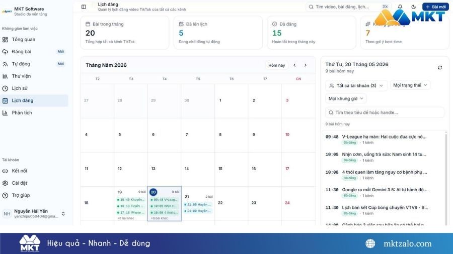 Tạo video TikTok bằng AI