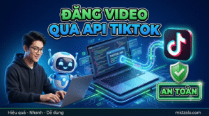 phần mềm đăng video qua api tiktok 2026